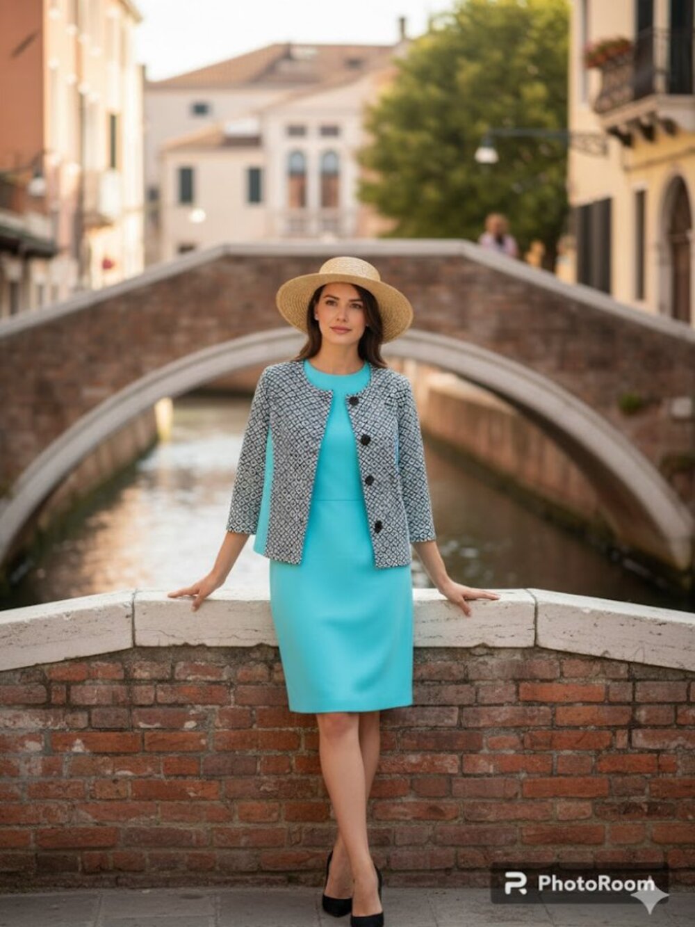 PAPILLON‎ BLANC  LADIES 2 PIECE DRESS SET